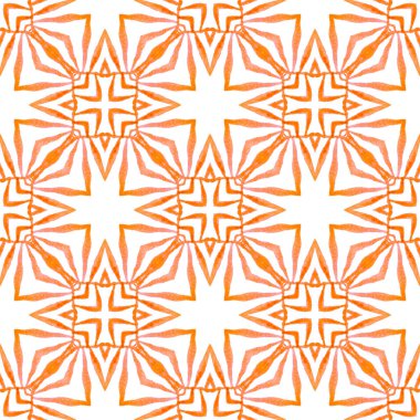 Tekrar eden mayo tasarımı. Turuncu hipnoz 