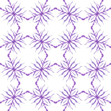 Egzotik, pürüzsüz desen. Mor alışılmadık boho 