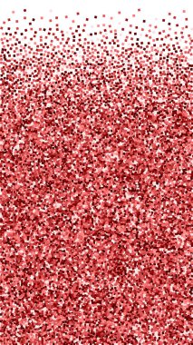 Kırmızı altın parıltılı lüks konfeti. Scatte