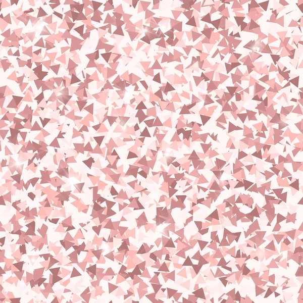 Блестящая бесшовная текстура. Красивые розовые частицы. — стоковый вектор