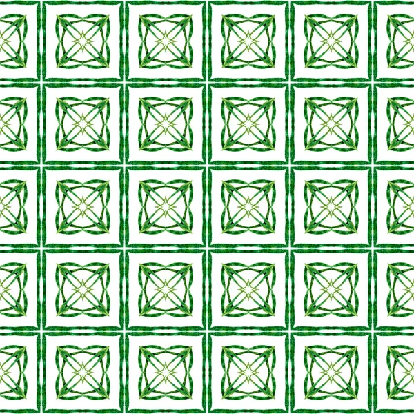 쉐보론 물감 패턴이야. 녹색의 우아 한 보호 — 스톡 사진