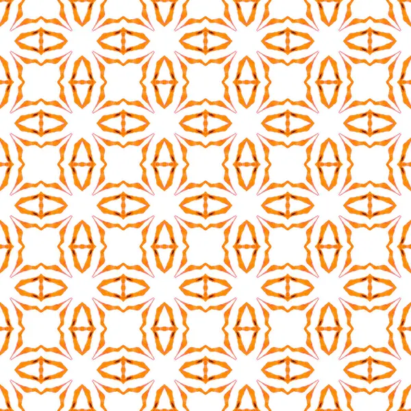 Tropical seamless pattern.  Orange admirable boho — Stock Photo, Image