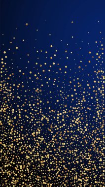 Kutlama trend konfetisi. Kutlama yıldızları. Altın