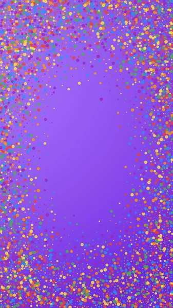 Feestelijke confetti. Feeststerren. Joyous c — Stockvector