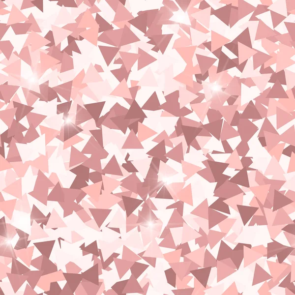 Textura sin costura brillo. Adorables partículas rosadas. — Vector de stock