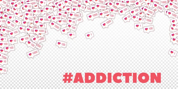 Sosyal medya simgeleri. Şeffaf ızgara konsepti. Düş