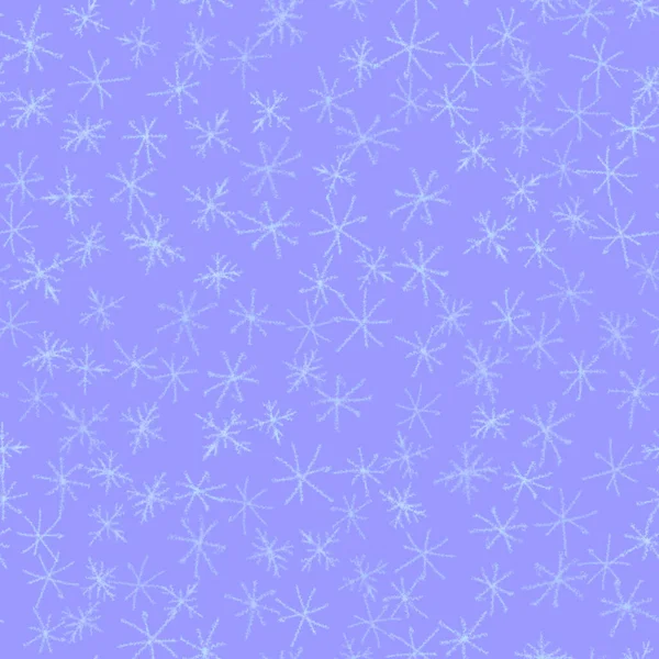 El çizimi beyaz kar taneleri Noellerde kusursuz Pat