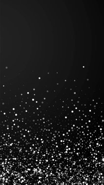 Yılbaşı arka planında rastgele beyaz noktalar. İnce sinek.