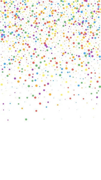 Festive confettis pittoresques. Des stars de la fête. Colorf — Image vectorielle