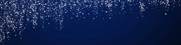 Fantastiska fallande stjärnor jul bakgrund. Subtila — Stock vektor