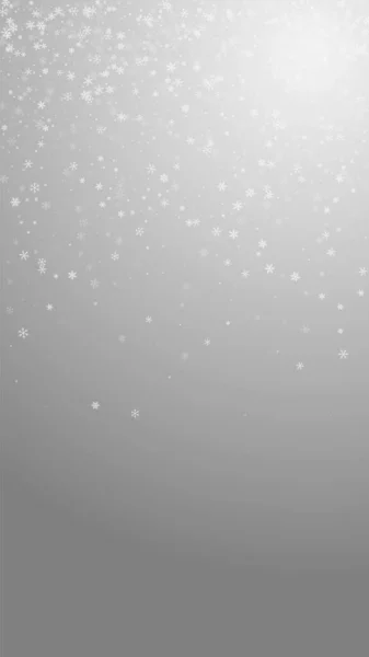 美丽的降雪圣诞背景。微妙的fl — 图库矢量图片