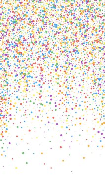 Şenlikli enfes konfeti. Kutlama yıldızları. Rai!