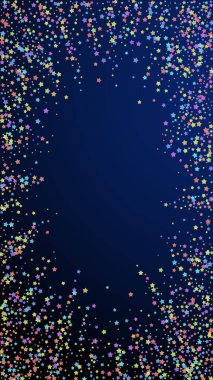 Şenlikli muhteşem konfeti. Kutlama yıldızları. Colo.