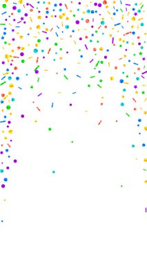 İlginç bir konfeti. Kutlama yıldızları. F