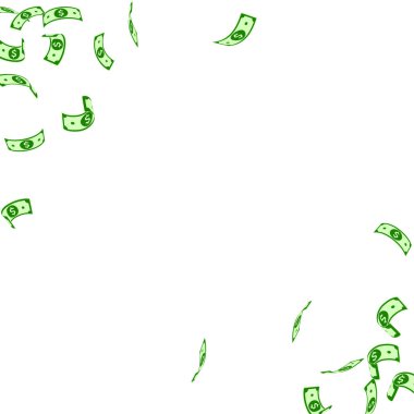 Amerikan dolarları düşüyor. Kısıtlı Amerikan dolarları