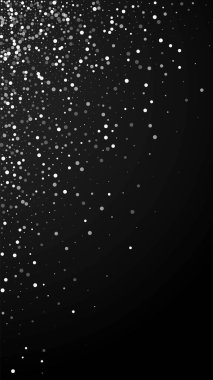 Yılbaşı arka planında rastgele beyaz noktalar. İnce sinek.