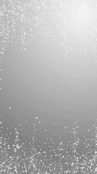 Increíble caída estrellas fondo de Navidad. Sutil — Archivo Imágenes Vectoriales