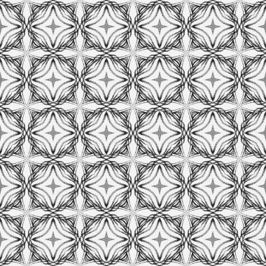 Suluboya yaz etnik sınır düzeni. Siyah