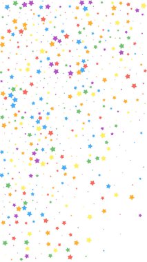 Şenlikli seçkin konfeti. Kutlama yıldızları. Katıl