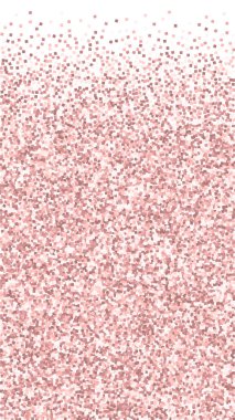 Pembe altın parıltılı lüks konfeti. Scatt.