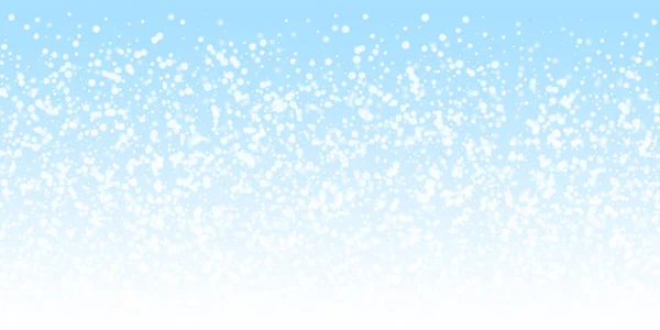 Beautiful falling snow Christmas background. Subtl — Stock Vector