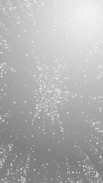 Increíble caída estrellas fondo de Navidad. Sutil — Vector de stock