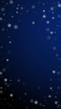 Az kar yağan Noel arkaplanı. İnce sinek.