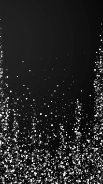 Yılbaşı arka planında rastgele beyaz noktalar. İnce sinek.