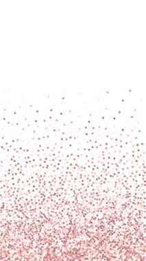 Pembe altın parıltılı lüks konfeti. Scatt.