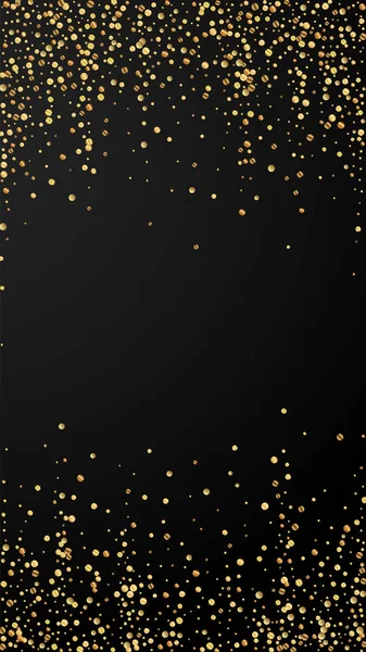 Şenlikli, göz kamaştırıcı konfeti. Kutlama yıldızları. Altın
