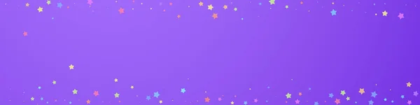 Un confeti festivo. Estrellas de celebración. Colo. — Vector de stock