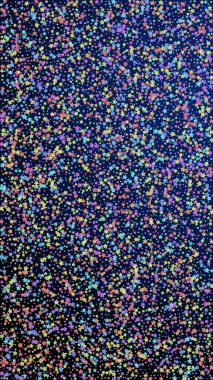 Şenlikli muhteşem konfeti. Kutlama yıldızları. Colo.