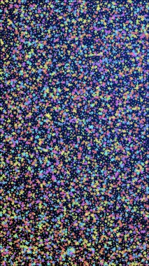 Şenlikli büyük konfeti. Kutlama yıldızları. Renkli