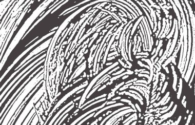 Grunge dokusu. Kederli siyah gri iz. Gerçek arka plan. Gürültü iğrenç grunge dokusu. Büyük sanatsal yüzey. Vektör illüstrasyonu.