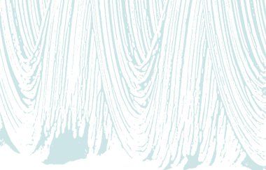 Grunge dokusu. Üzücü mavi iz. Nefes kesici bir geçmiş. Gürültü iğrenç grunge dokusu. Olağanüstü sanatsal bir yüzey. Vektör illüstrasyonu.