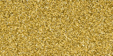 Altın parıltılı lüks konfeti. Şeffaf arkaplanda dağılmış küçük altın parçacıkları. Büyüleyici bir şablon. Büyüleyici vektör illüstrasyonu.