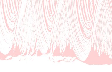 Grunge dokusu. Üzücü pembe iz. Şık bir geçmiş. Gürültü iğrenç grunge dokusu. Olağanüstü sanatsal bir yüzey. Vektör illüstrasyonu.