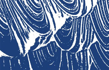 Grunge dokusu. Üzüntü çivit pürüzü. Ne hoş bir geçmiş. Gürültü iğrenç grunge dokusu. Alışılmadık sanatsal yüzey. Vektör illüstrasyonu.