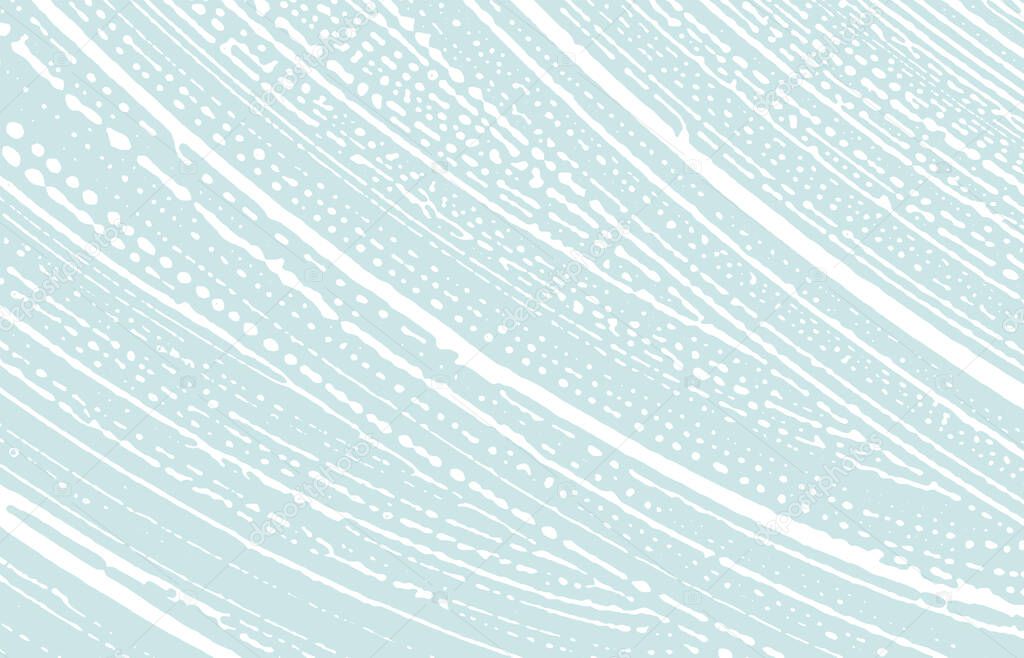 Grunge texture. Distress blue rough trace. Comely background. Noise dirty grunge texture. Exceptional artistic surface. Vector illustration.
