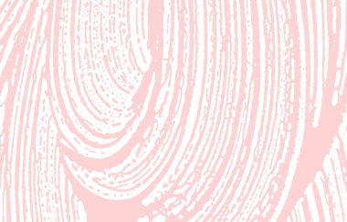 Grunge dokusu. Üzücü pembe iz. Geçmiş getiriliyor. Gürültü iğrenç grunge dokusu. Büyüleyici sanatsal bir yüzey. Vektör illüstrasyonu.