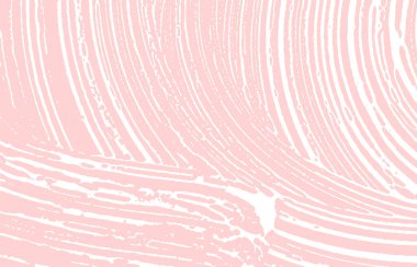 Grunge dokusu. Üzücü pembe iz. Büyük arka plan. Gürültü iğrenç grunge dokusu. Eşsiz sanatsal yüzey. Vektör illüstrasyonu.