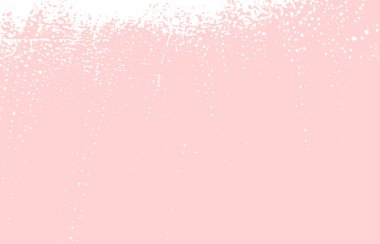 Grunge dokusu. Üzücü pembe iz. Olağanüstü bir geçmişi var. Gürültü iğrenç grunge dokusu. Optimal sanatsal yüzey. Vektör illüstrasyonu.