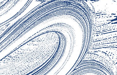 Grunge dokusu. Üzüntü çivit pürüzü. Kendinden geçmiş bir arkaplan. Gürültü iğrenç grunge dokusu. Şık sanatsal bir yüzey. Vektör illüstrasyonu.