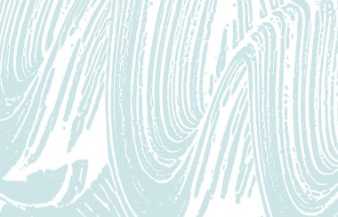 Grunge dokusu. Üzücü mavi iz. Etkileyici bir arka plan. Gürültü iğrenç grunge dokusu. Güzel sanatsal görünüş. Vektör illüstrasyonu.