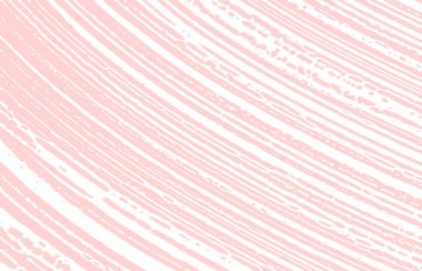 Grunge dokusu. Üzücü pembe iz. Zarif bir geçmiş. Gürültü iğrenç grunge dokusu. Parlak sanatsal yüzey. Vektör illüstrasyonu.