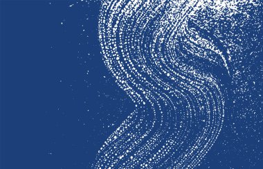 Grunge dokusu. Üzüntü çivit pürüzü. Egzotik bir geçmiş. Gürültü iğrenç grunge dokusu. Mükemmel bir sanatsal yüzey. Vektör illüstrasyonu.