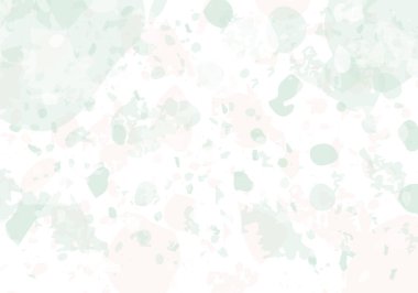 Terrazzo modern soyut şablon. Klasik İtalyan döşemesinin pembe ve yeşil dokusu. Taşlardan, granitten, kuvarstan, mermerden, betondan yapılmış arka plan. Venedik terrazzo trend vektör arkaplanı