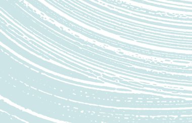 Grunge dokusu. Üzücü mavi iz. Göz kamaştırıcı bir geçmiş. Gürültü iğrenç grunge dokusu. Çekici sanatsal yüzey. Vektör illüstrasyonu.