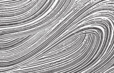 Grunge dokusu. Kederli siyah gri iz. Özgün arka plan. Gürültü iğrenç grunge dokusu. İlginç bir sanatsal yüzey. Vektör illüstrasyonu.