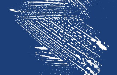 Grunge dokusu. Üzüntü çivit pürüzü. Ekstra arka plan. Gürültü iğrenç grunge dokusu. Hassas sanatsal yüzey. Vektör illüstrasyonu.